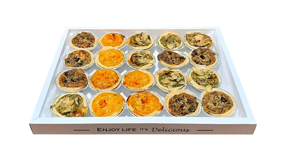 מגש מיני קישים | 185&nbsp;₪